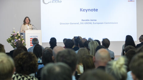 Kerstin Jorna, Generaldirektorin für Binnenmarkt, Industrie, Unternehmertum und KMU (GROW) der Europäischen Kommission Kerstin Jorna, Generaldirektorin für Binnenmarkt, Industrie, Unternehmertum und KMU (GROW) der Europäischen Kommission