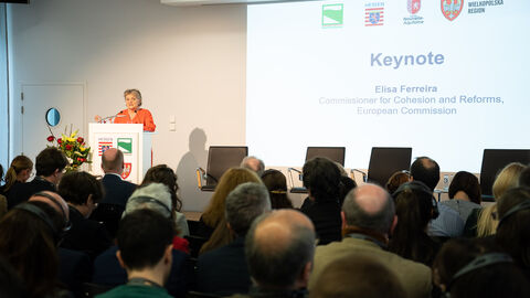 Impuls mit Elisa Ferreira, EU-Kommissarin für Kohäsion und Reformen