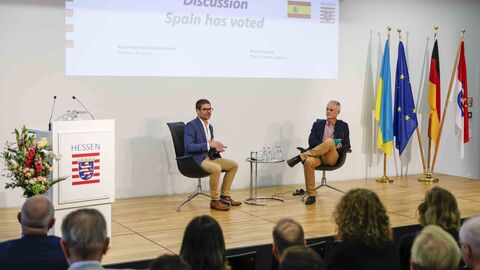 Aitor Hernández-Morales im Gespräch mit Bengt Ljung Aitor Hernández-Morales im Gespräch mit Bengt Ljung