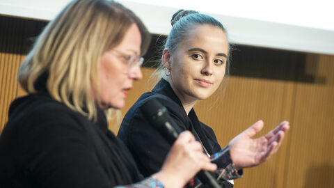 Podiumsdiskussion 22.11.2023 zum Thema Deutsche Minderheiten als Brücke der Völkerverständigung in Europa.