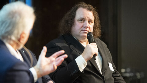 Dr. Petr Koura - Podiumsdiskussion 22.11.2023 zum Thema Deutsche Minderheiten als Brücke der Völkerverständigung in Europa.