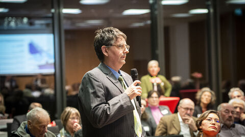 Podiumsdiskussion 22.11.2023 zum Thema Deutsche Minderheiten als Brücke der Völkerverständigung in Europa.