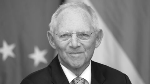 Wolfgang Schäuble als Bundestagspräsident