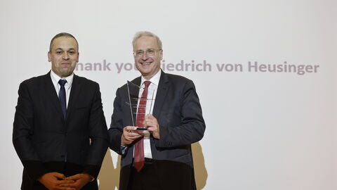 Verleihung des „European International Women's Leadership Award” 2024