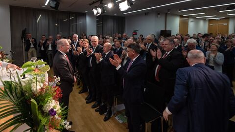 Verabschiedung Friedrich von Heusinger