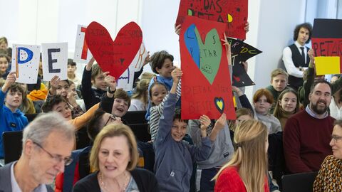 Finale des Brüsseler Vorlesewettbewerbs in der Hessischen Landesvertretung