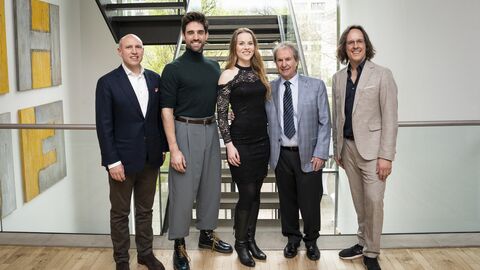 Gruppenfoto anlässlich 20 Jahre Musical Sommer in Fulda 