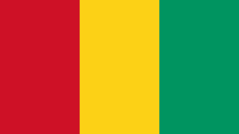Flagge der Republik Guinea