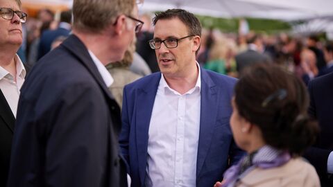 Sören Bartol, MdB, Parlamentarischer Staatssekretär bei der Bundesministerin für Wohnen, Stadtentwicklung und Bauwesen und Vorsitzender der SPD Hessen. Sören Bartol im Gespräch