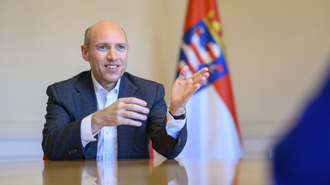 Staatsminister Manfred Penz, MdL