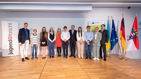 Jugend forscht 2024 Teilnehmende und Redner