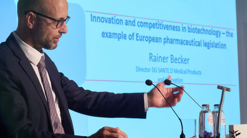 Reiner Becker, Direktor für Medizinische Produkte und Innovation in der Kommission Reiner Becker, Direktor für Medizinische Produkte und Innovation in der Kommission