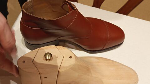 Odenwälder Handwerkstage Ein Schuh vom Schuhmacher