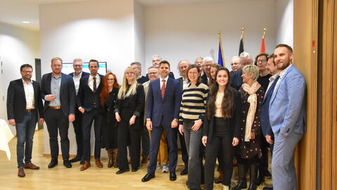 Gruppe der nordhessischen Wirtschaftsdelegation 2024