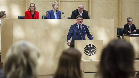 Bundesrat Ministerpräsident Boris Rhein