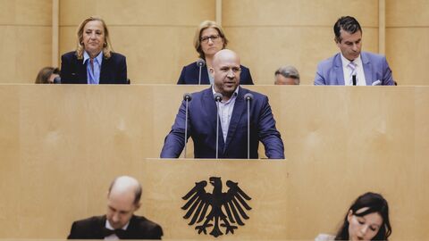 Staatsminister Ingmar Jung Rede Plenarsitzung Bundesrat April 2025