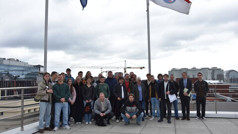 Besuch einer Studentengruppe in der Landesvertretung Besuch einer Studentengruppe in der Landesvertretung