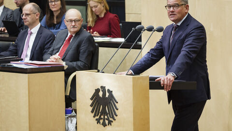 Rede Hessischer Ministerpräsident Boris Rhein 23. Mai 2025