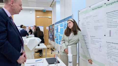 Präsentationen Jugend forscht 2025 in Brüssel Präsentationen Jugend forscht 2025 in Brüssel