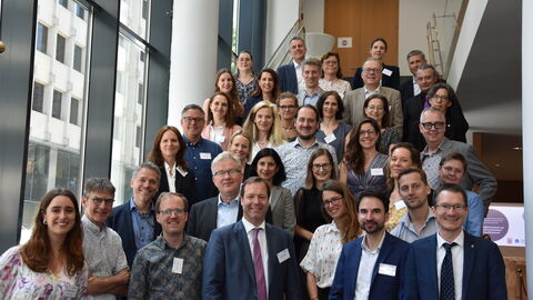 Gruppenfoto Netzwerklunch des DAAD