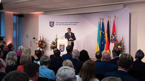 Rede des Ministerpräsidenten Boris Rhein