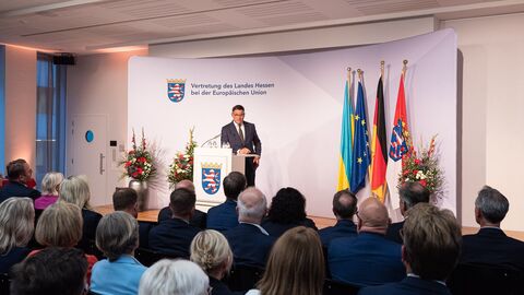 Rede von Ministerpräsidenten Boris Rhein beim Jahresempfang Rede von Ministerpräsidenten Boris Rhein beim Jahresempfang