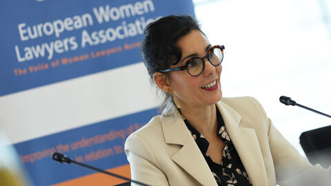 EU-Kommissarin Lahbib bei der EWLA-Konferenz in der Landesvertretung