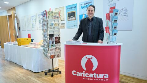 Martin Sonntag, Leiter des Caricatura Museums Frankfurt Martin Sonntag, Leiter des Caricatura Museums Frankfurt