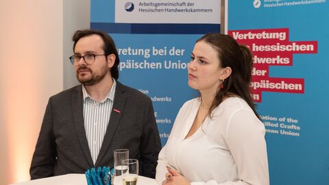 Karrieremesse in der Landesvertretung - Stand Hessisches Handwerk