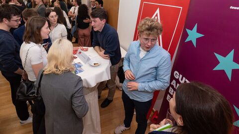 Karrieremesse in der Landesvertretung - Stand DGB