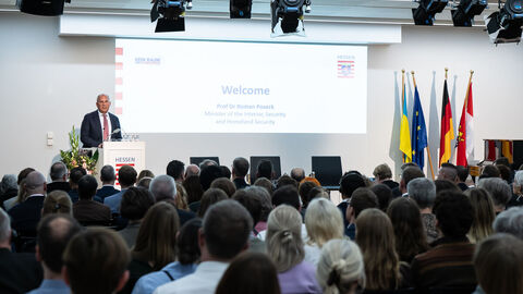 Begrüßungsrede von Prof. Dr. Roman Poseck, Minister des Innern, für Sicherheit und Heimatschutz 