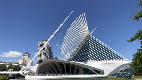 Gebäude des Milwaukee Art Museums