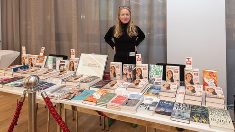 Büchertisch zum Thema „Der Nahostkomplex und die Implikationen für Europa“