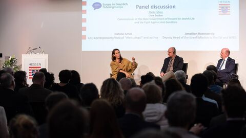 Podiumsdiskussion „Der Nahostkomplex und die Implikationen für Europa“