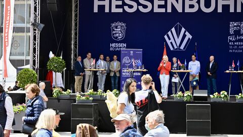 Festprogramm auf der Hessentagsbühne