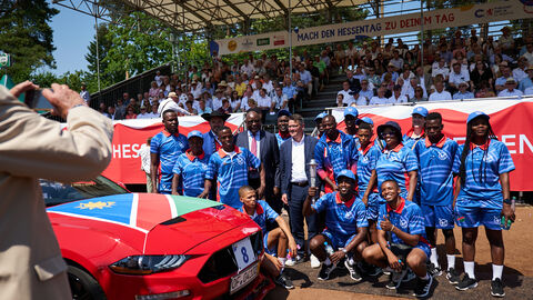 Festzug auf dem 60. Hessentag in Pfungstadt Festzug auf dem 60. Hessentag in Pfungstadt