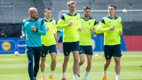 Öffentliches Training der Ukraine vor der UEFA EURO 2024