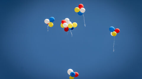 Die Stimmung war leicht. 